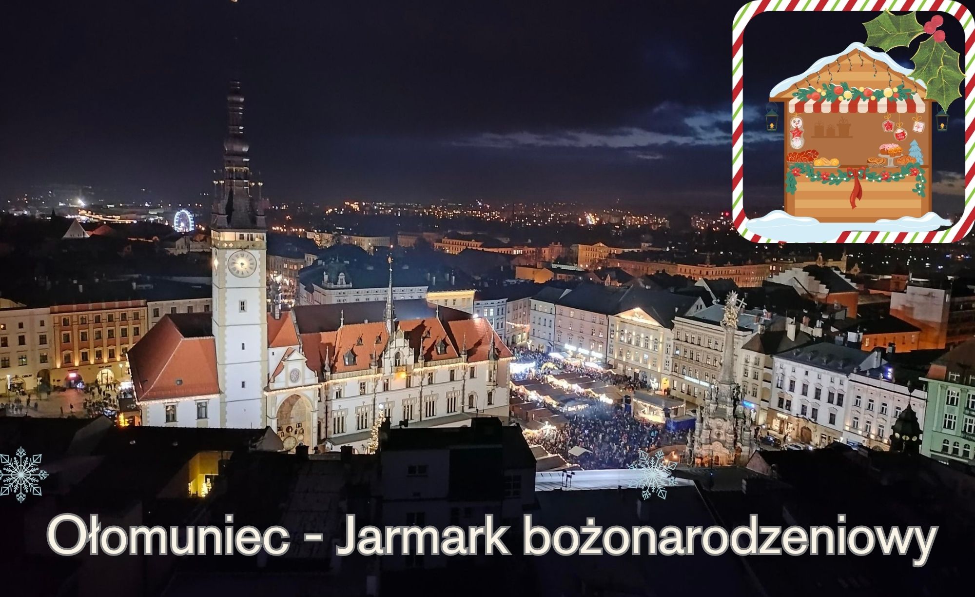 Ołomuniec - Jarmark bożonarodzeniowy