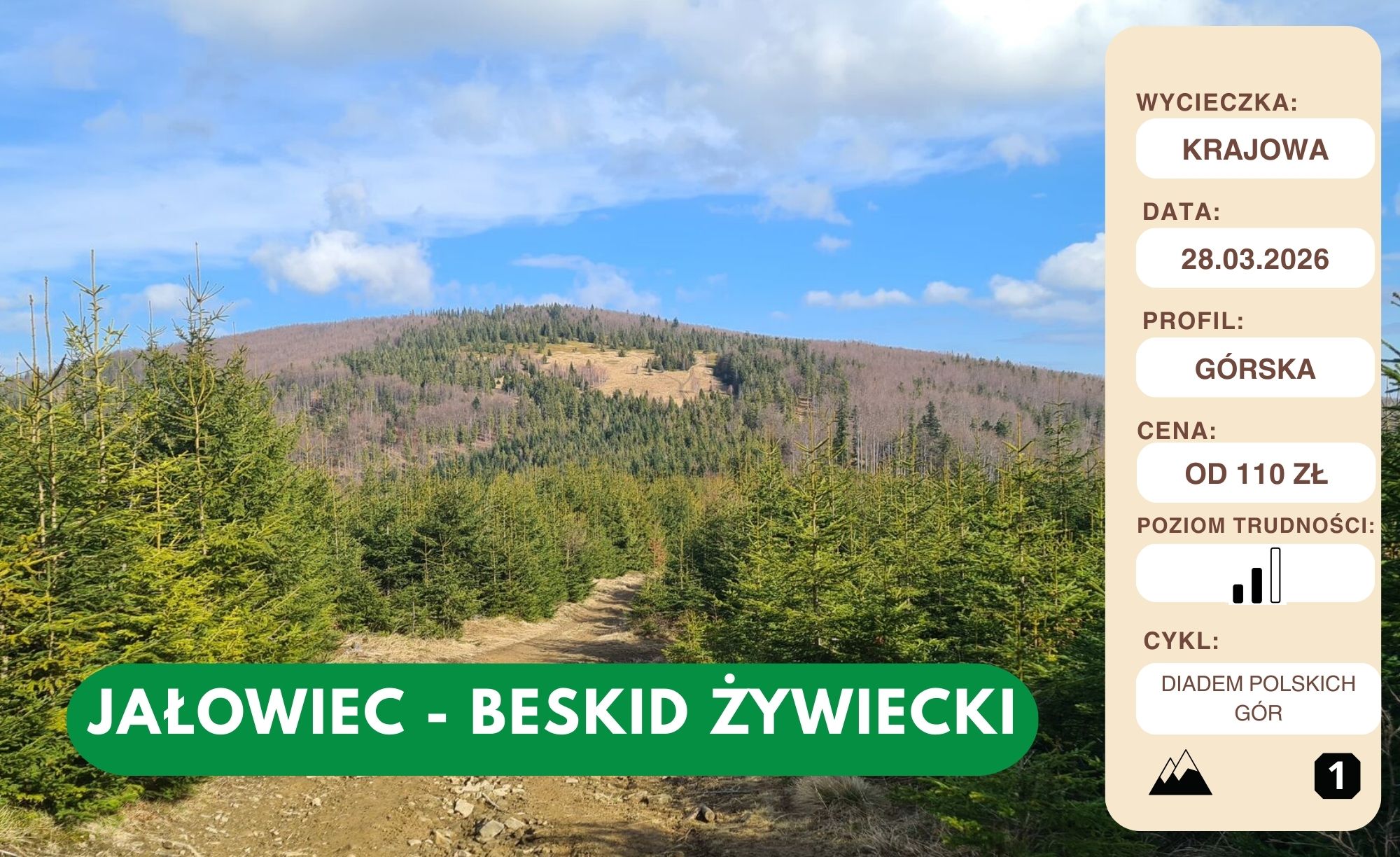 Beskid Żywiecki - Jałowiec 