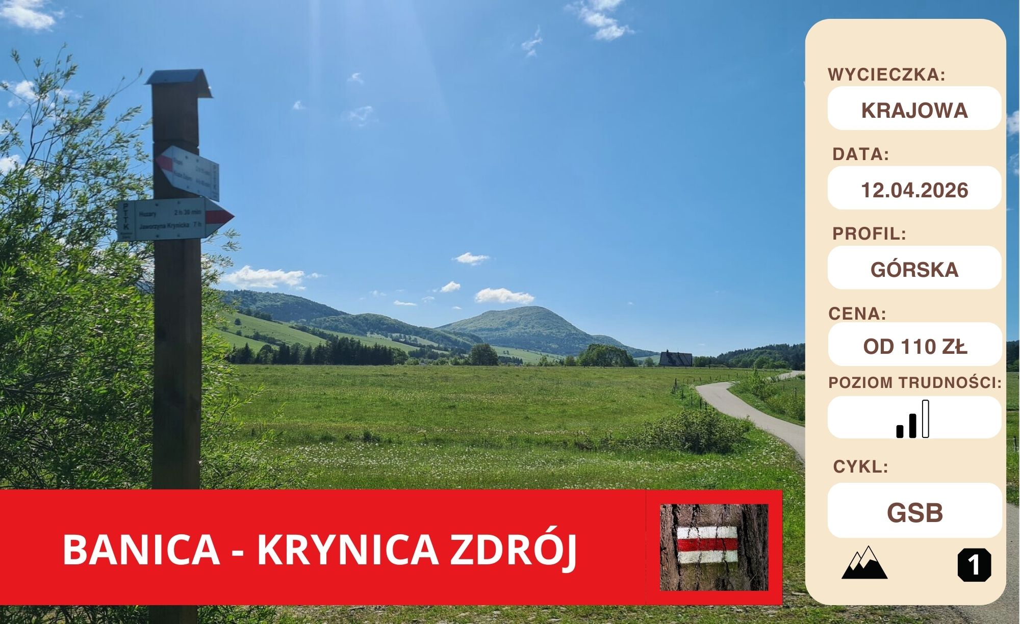GSB: Banica - Krynica Zdrój