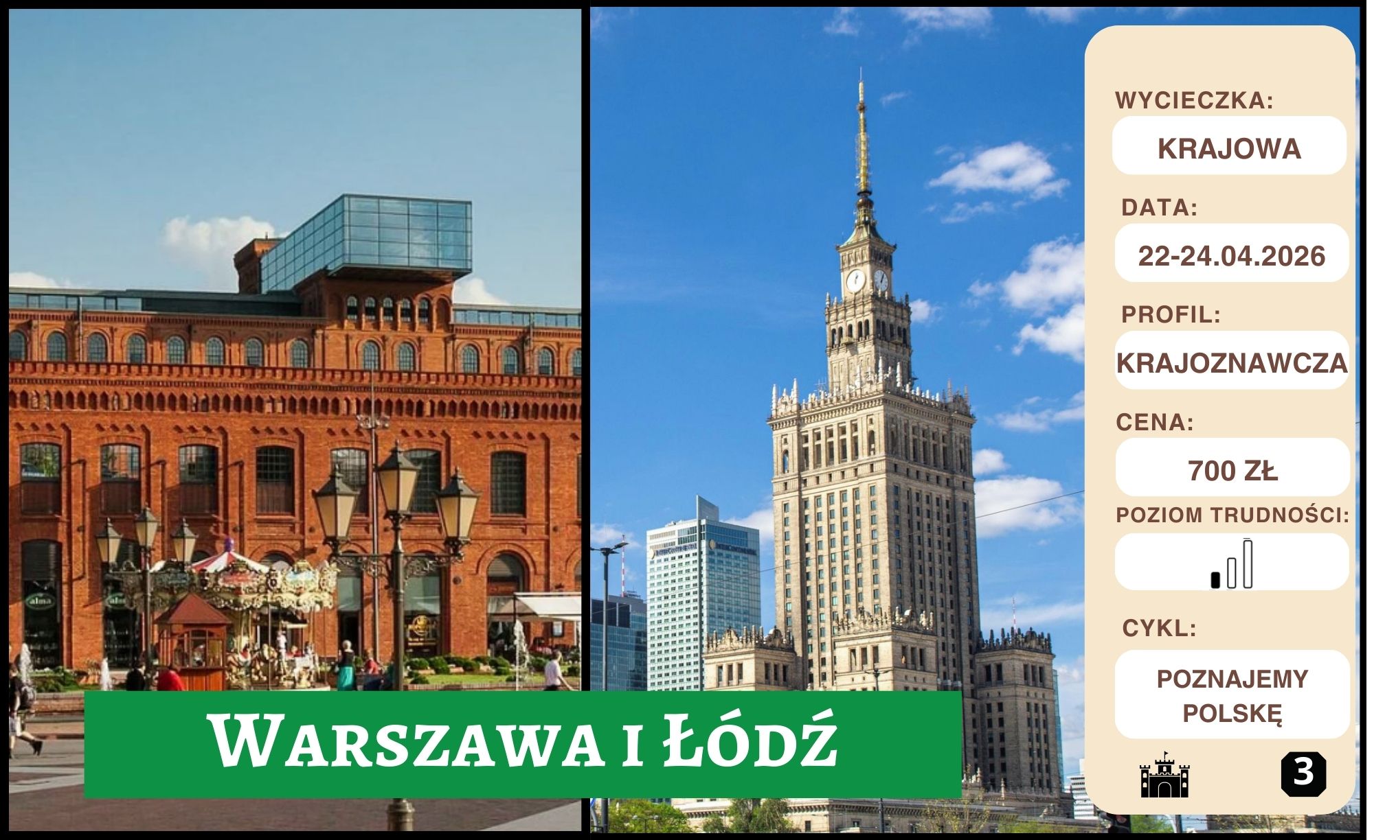 Warszawa i Łódź