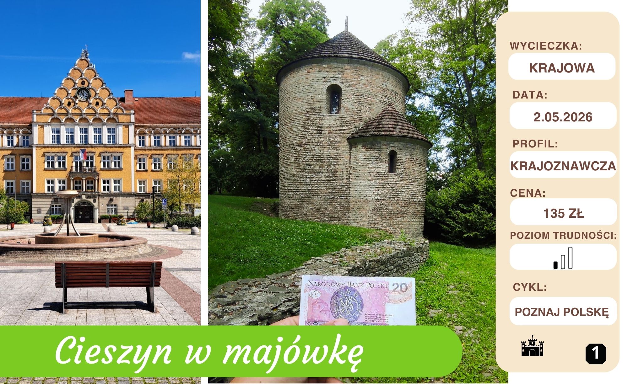 Cieszyn w majówkę 