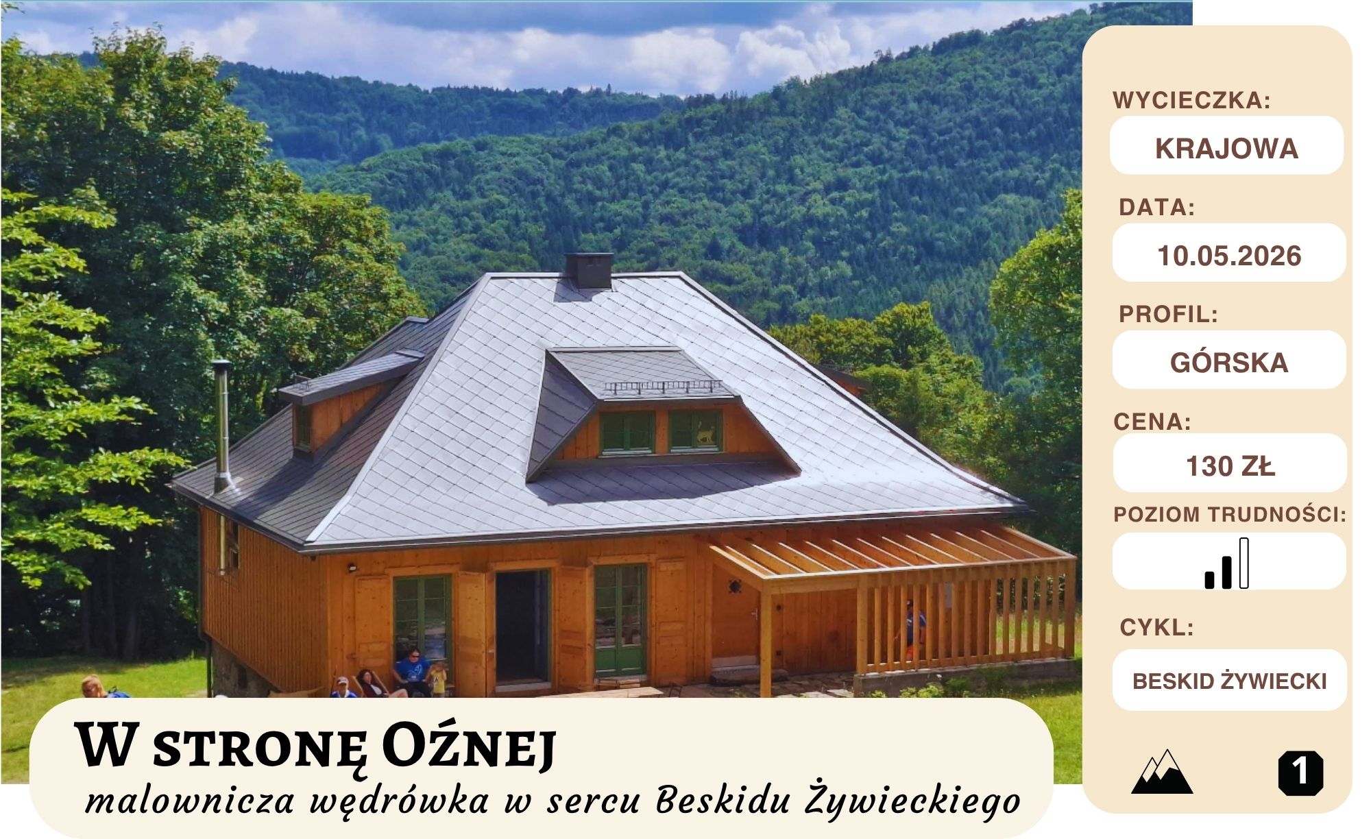 Beskid Żywiecki – Oźna