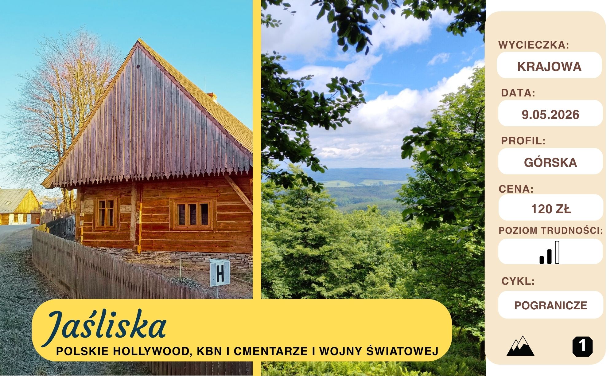 Jaśliska i Kamień