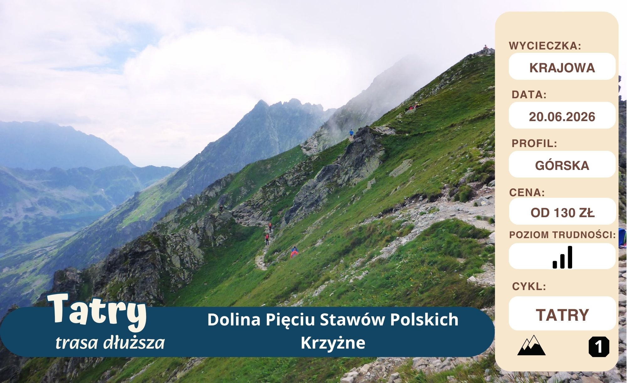 TATRY: Krzyżne