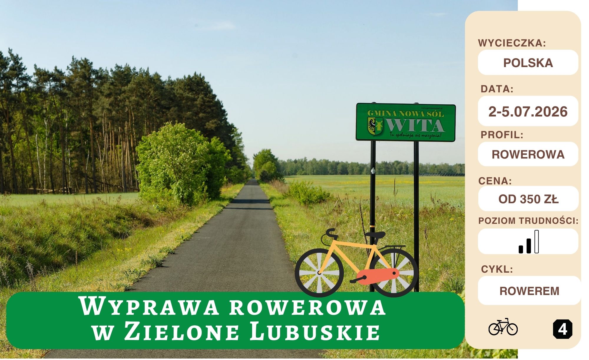 Wyprawa rowerowa w zielone Lubuskie