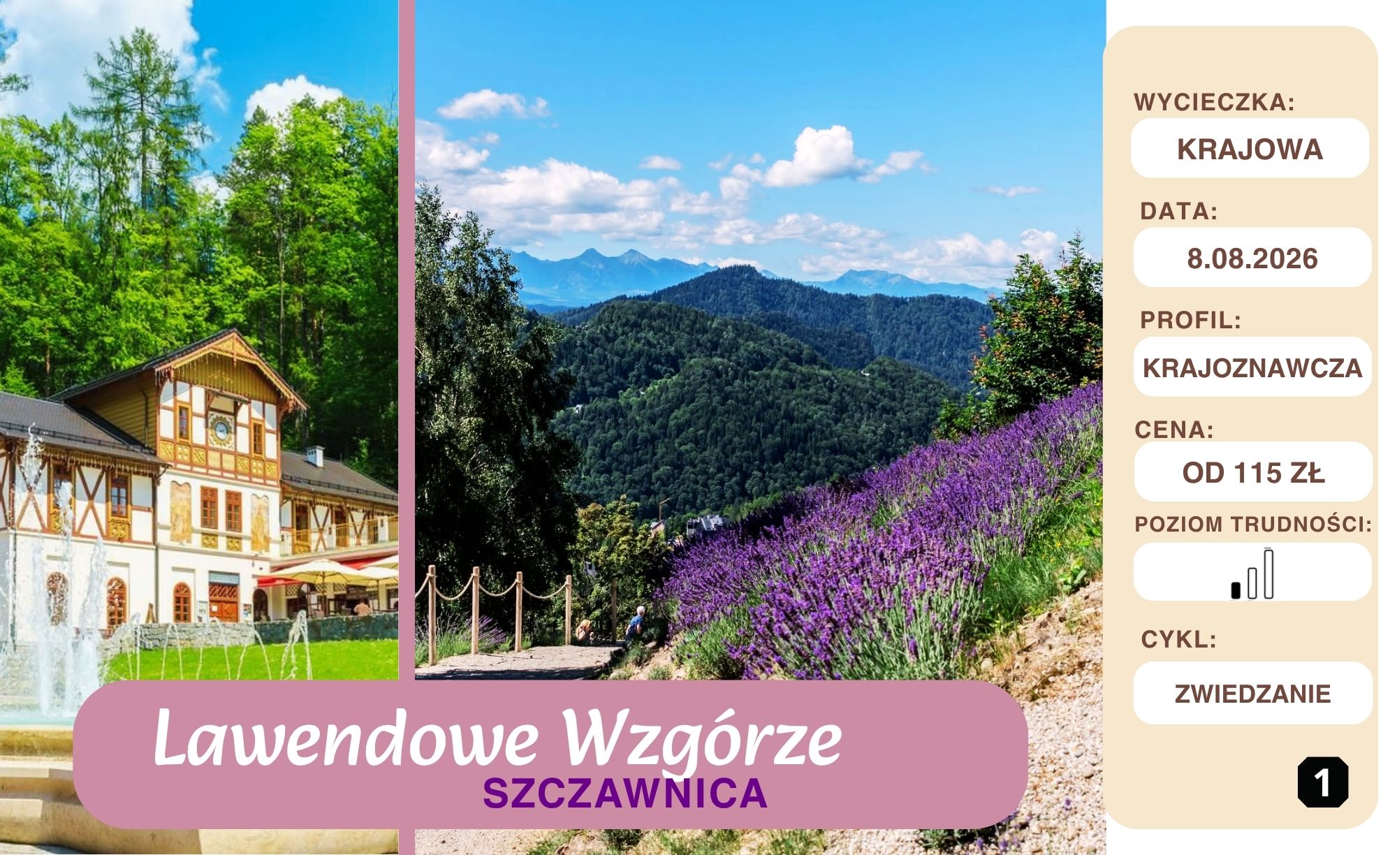 GdS: Szczawnica i lawendowe wzgórza - II termin