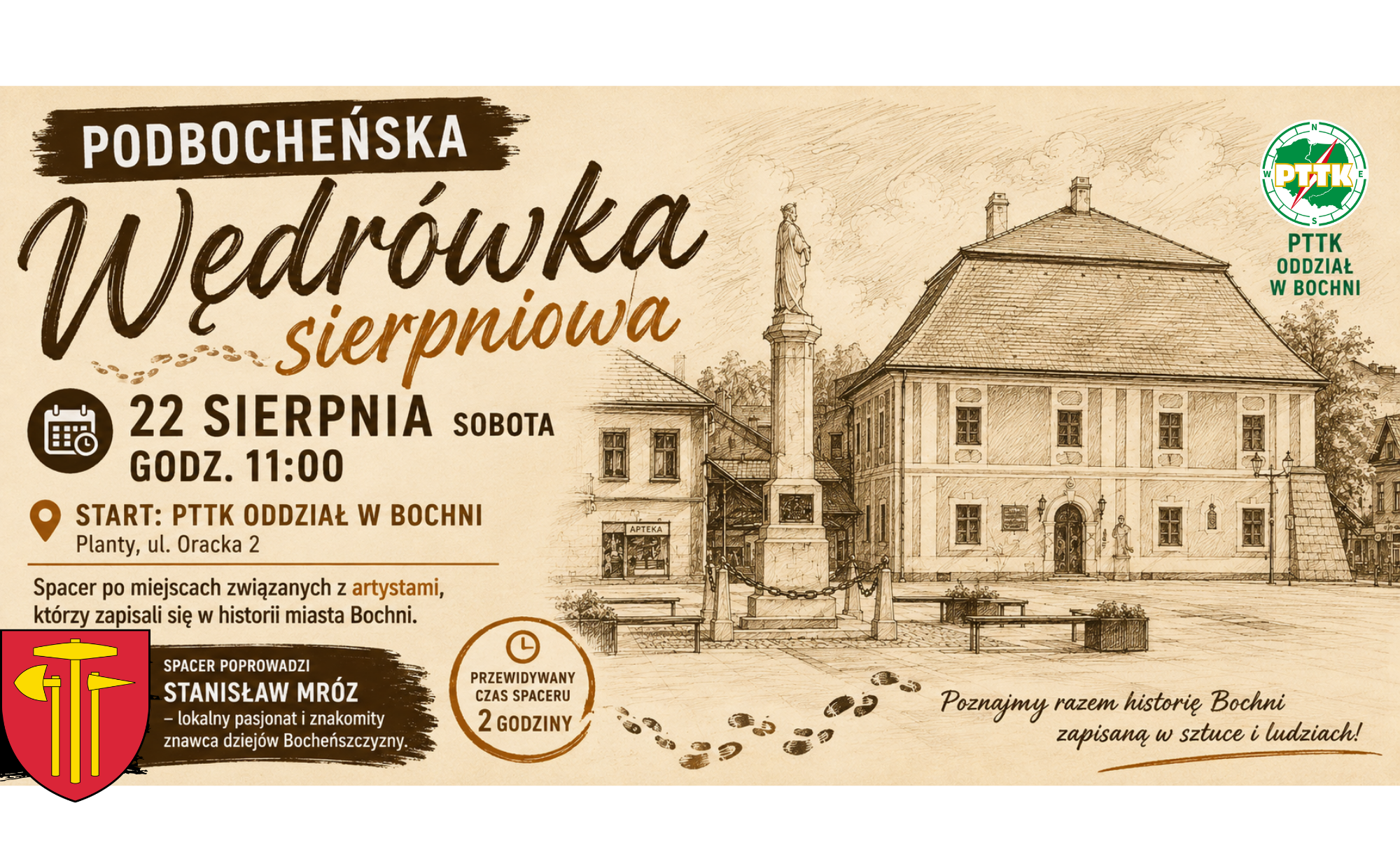 Podbocheńska wędrówka - śladami bocheńskich artystów