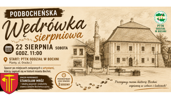 Podbocheńska wędrówka - śladami bocheńskich artystów