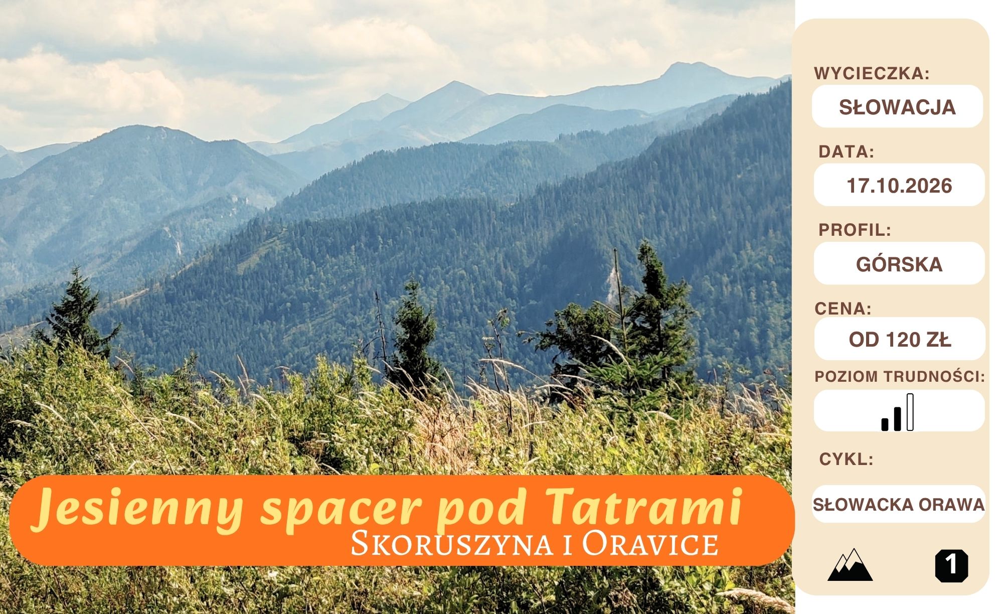 Jesienny spacer pod Tatrami