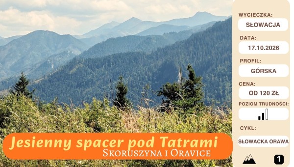 Jesienny spacer pod Tatrami