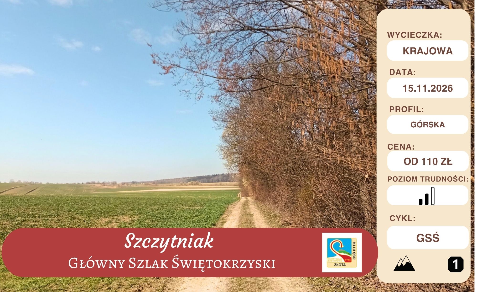Szczytniak - Główny Szlak Świętokrzyski 