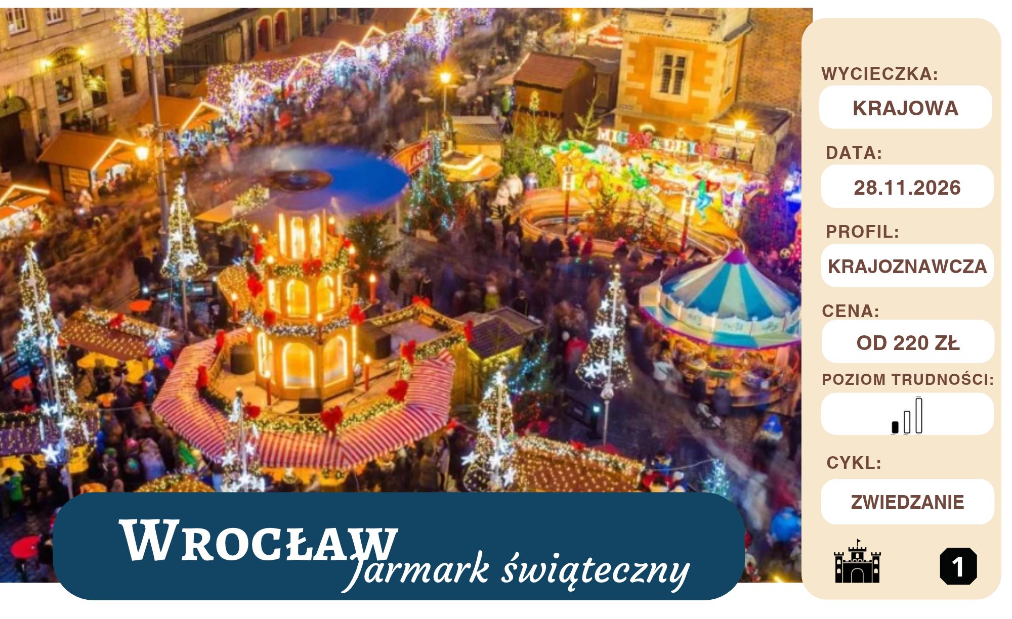 Wrocław: Jarmark i iluminacje